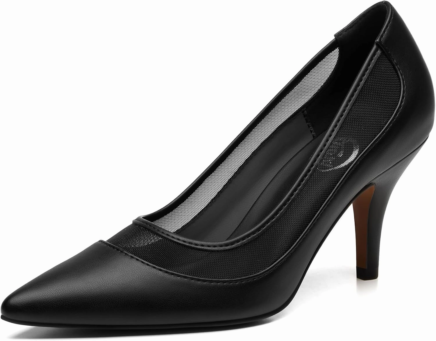 Trary Women’s Slingback Pumps, Black Heels Gold Heels Nude Pink Red Heels, Pointed Toe High Heels for Women Sexy Stiletto Heels Buckle Ankle Strap Closed Toe Pumps Office Party Prom Dress Shoes