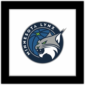 Trends International Gallery Pops WNBA Minnesota Lynx - Global Logo Wall Art, 12" x 12" Gallery Pops Wall Art, Black Framed Version