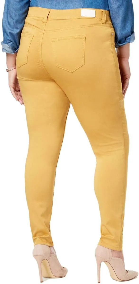 Trendy Plus Size Jayden Colored Skinny Jeans