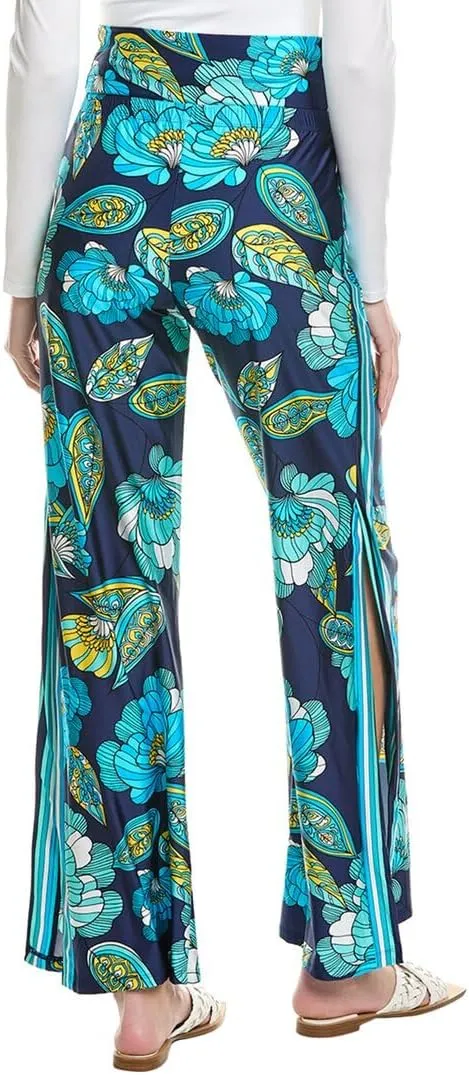 Trina Turk womens Swim Pants, Casual, Wide Leg, Beach Cover Ups for Women