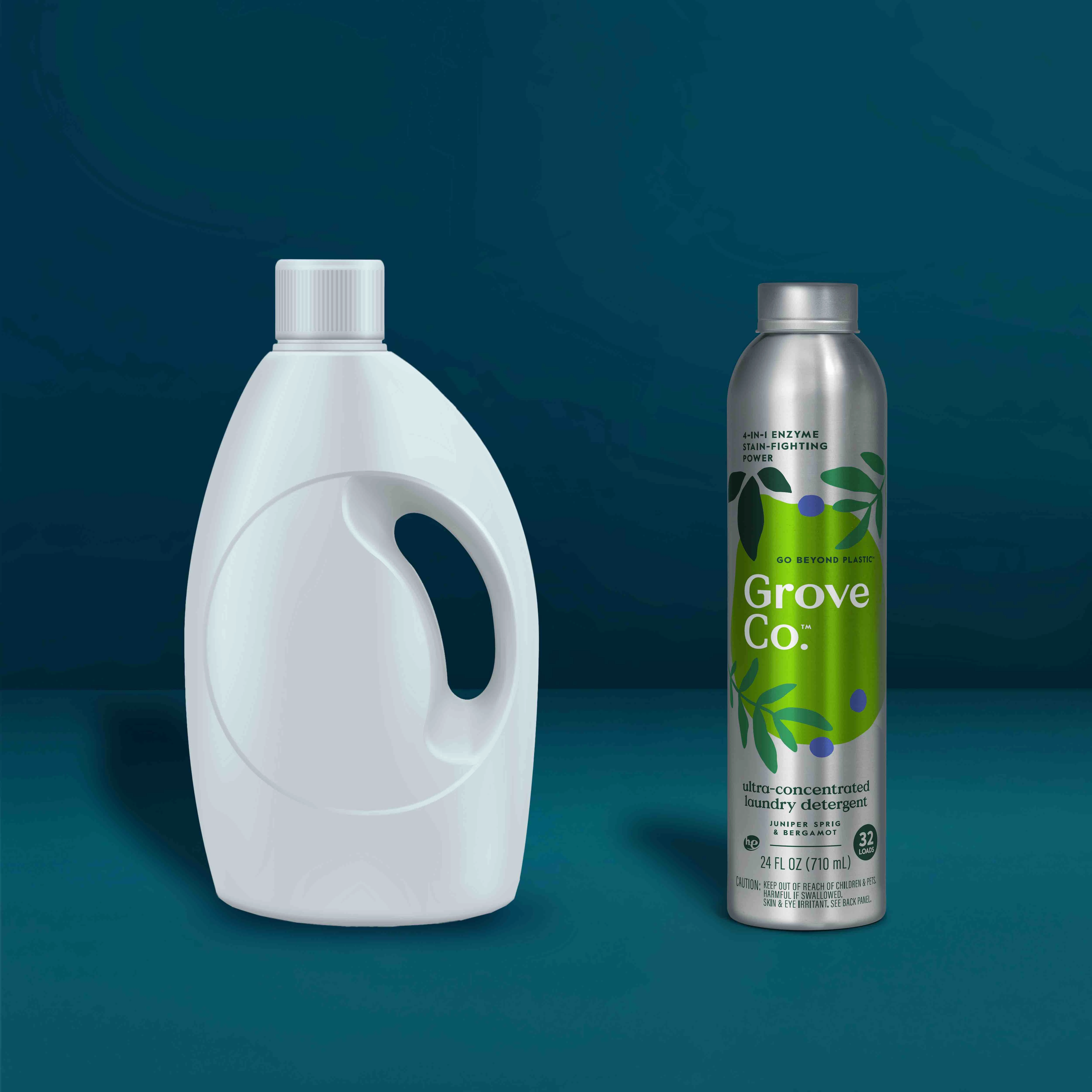 Ultra Concentrated Liquid Laundry Detergent with Dosing Cap