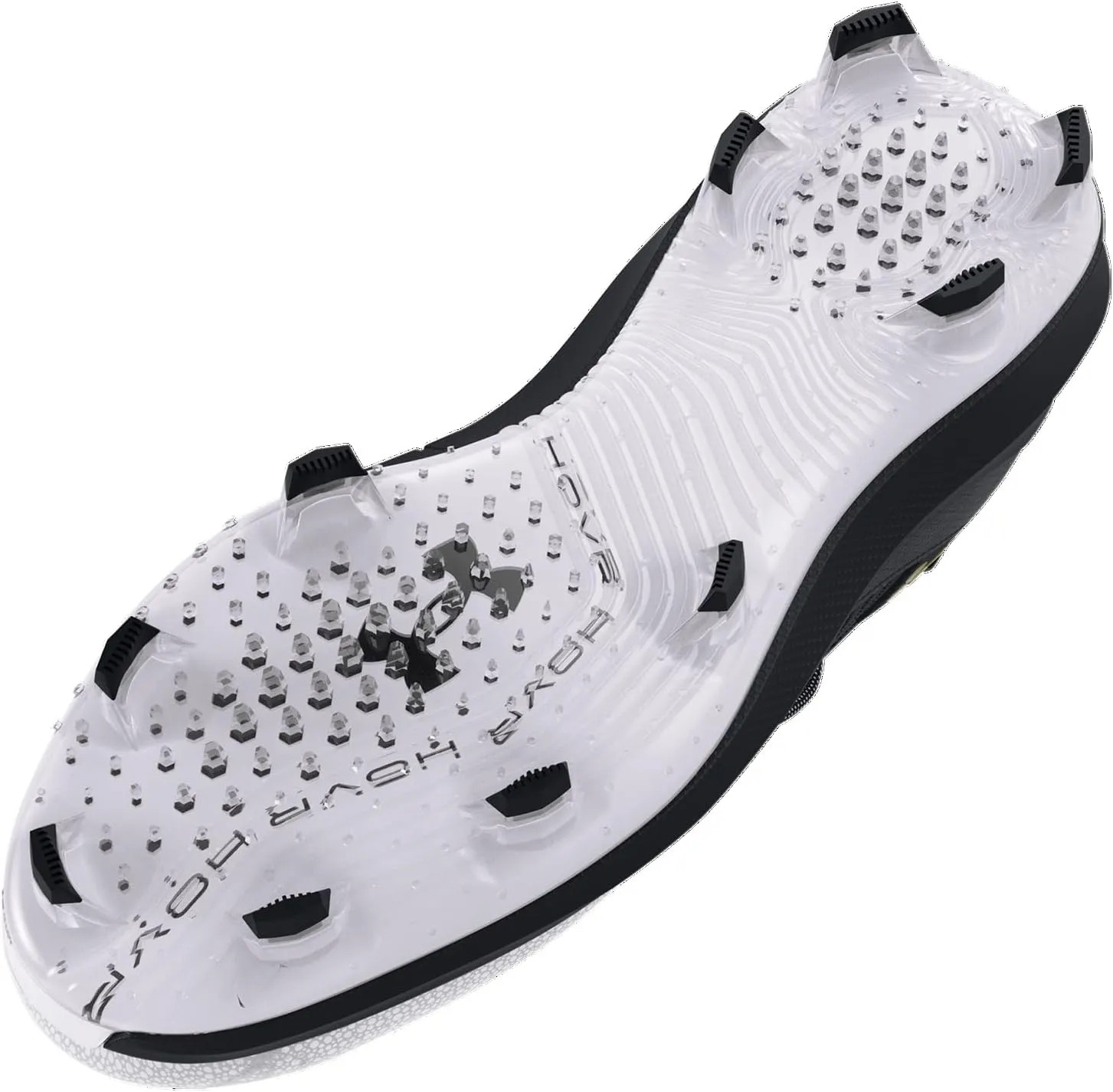 Under Armour Harper 9 Pro TPU - Men's (Black/White/Metallic Gold)