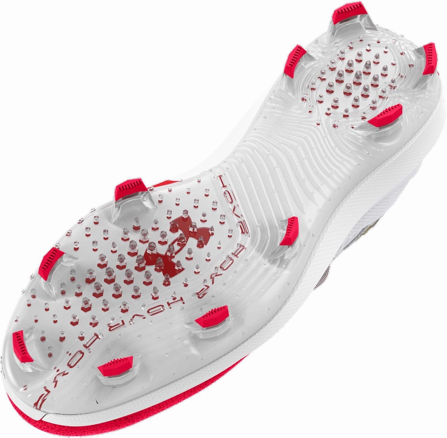 Under Armour Harper 9 Pro TPU - Men's (White/Red/Metallic Gold)