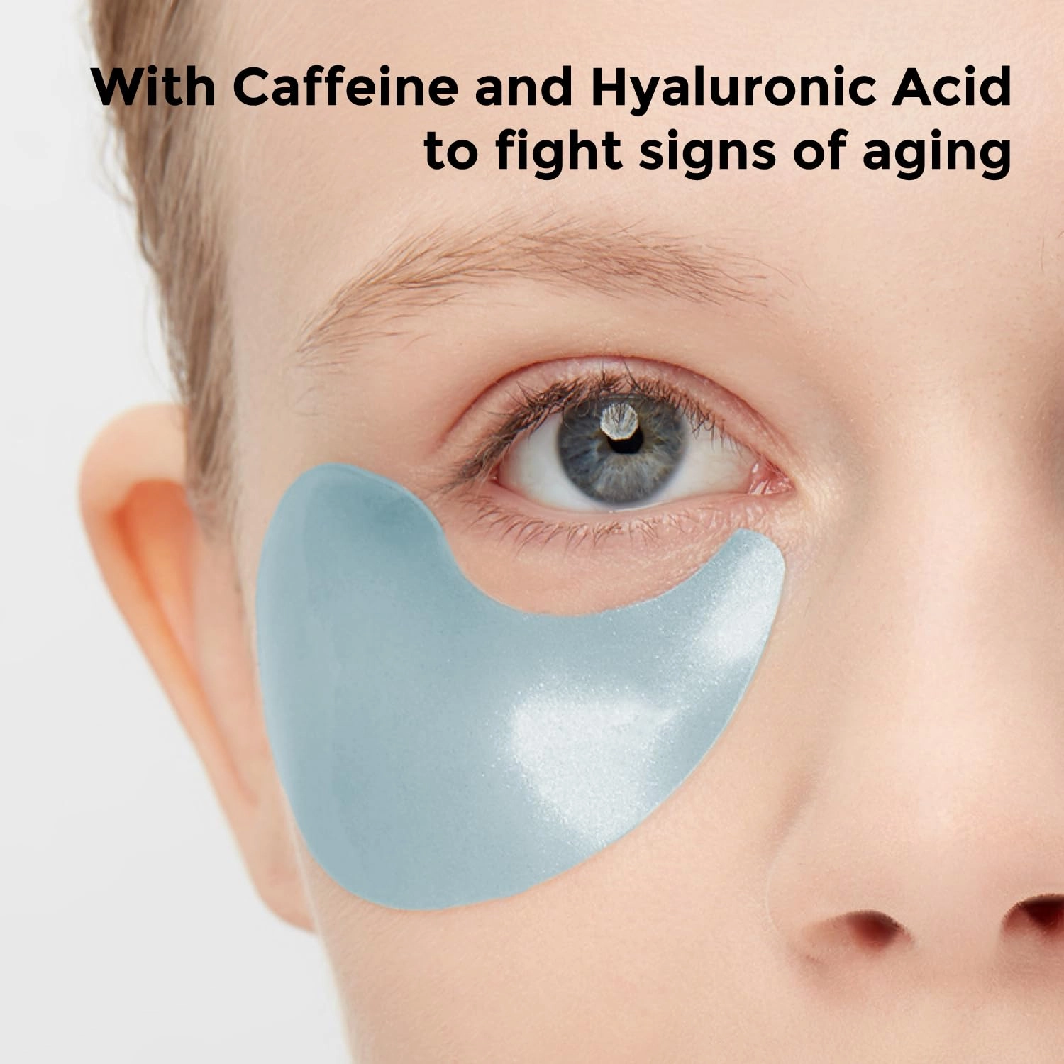 Under Eye Patches for Dark Circles, Puffiness - Eye Bag, Wrinkle Treatment Gel Mask - Caffeine Hyaluronic Acid Niacinamide - Brightening Hydrating - Korean Skincare, Birthday Gift for Women, 30Pairs