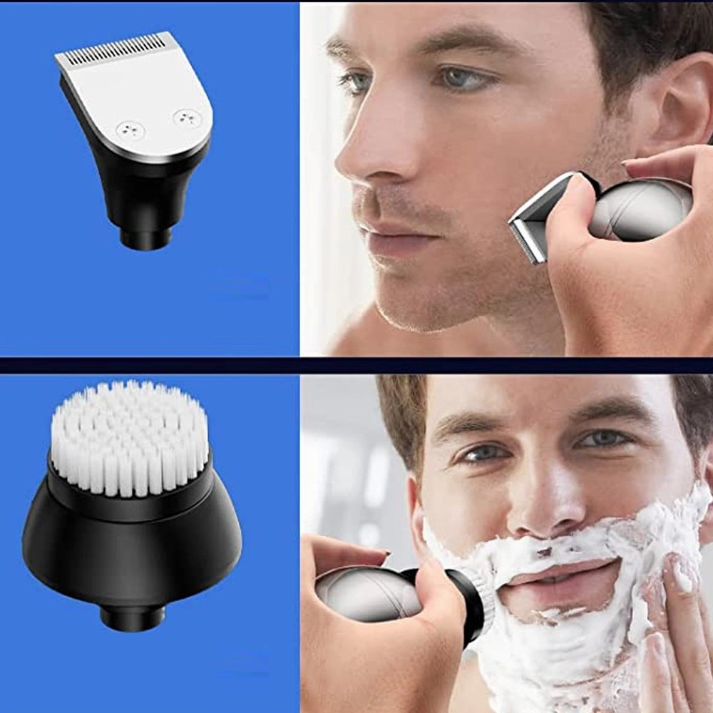 USB Rechargeable 7 Floating Heads Electric Shaver for Men