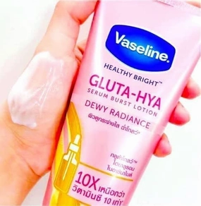 Vaseline Gluta - Hya Dewy Radiance Serum Burst Lotion 70ml expiry 7.2026