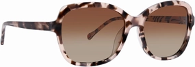 Vera Bradley Women's Polarized Mara Rectangle Sunglass