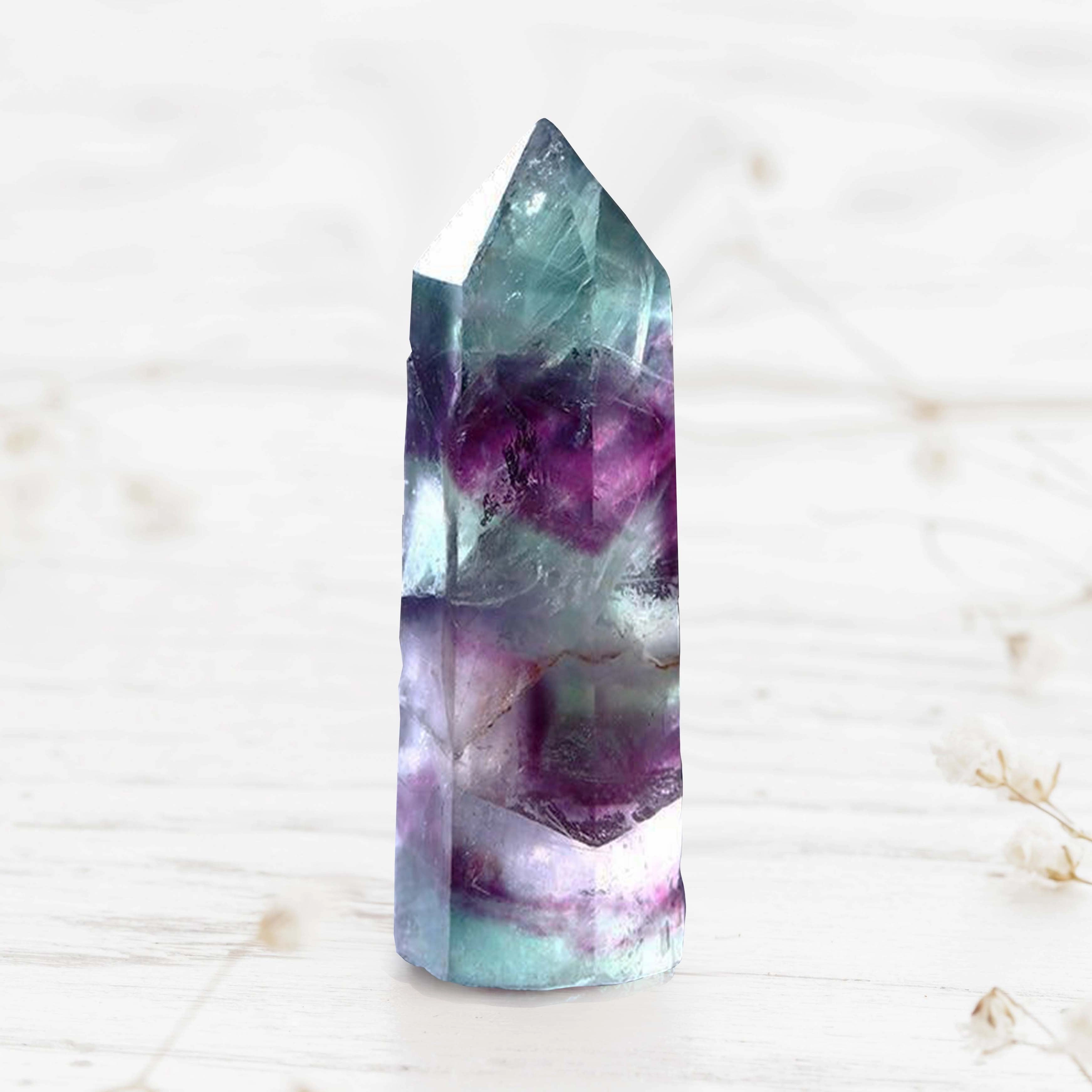 Vibrant Fluorite Crystal