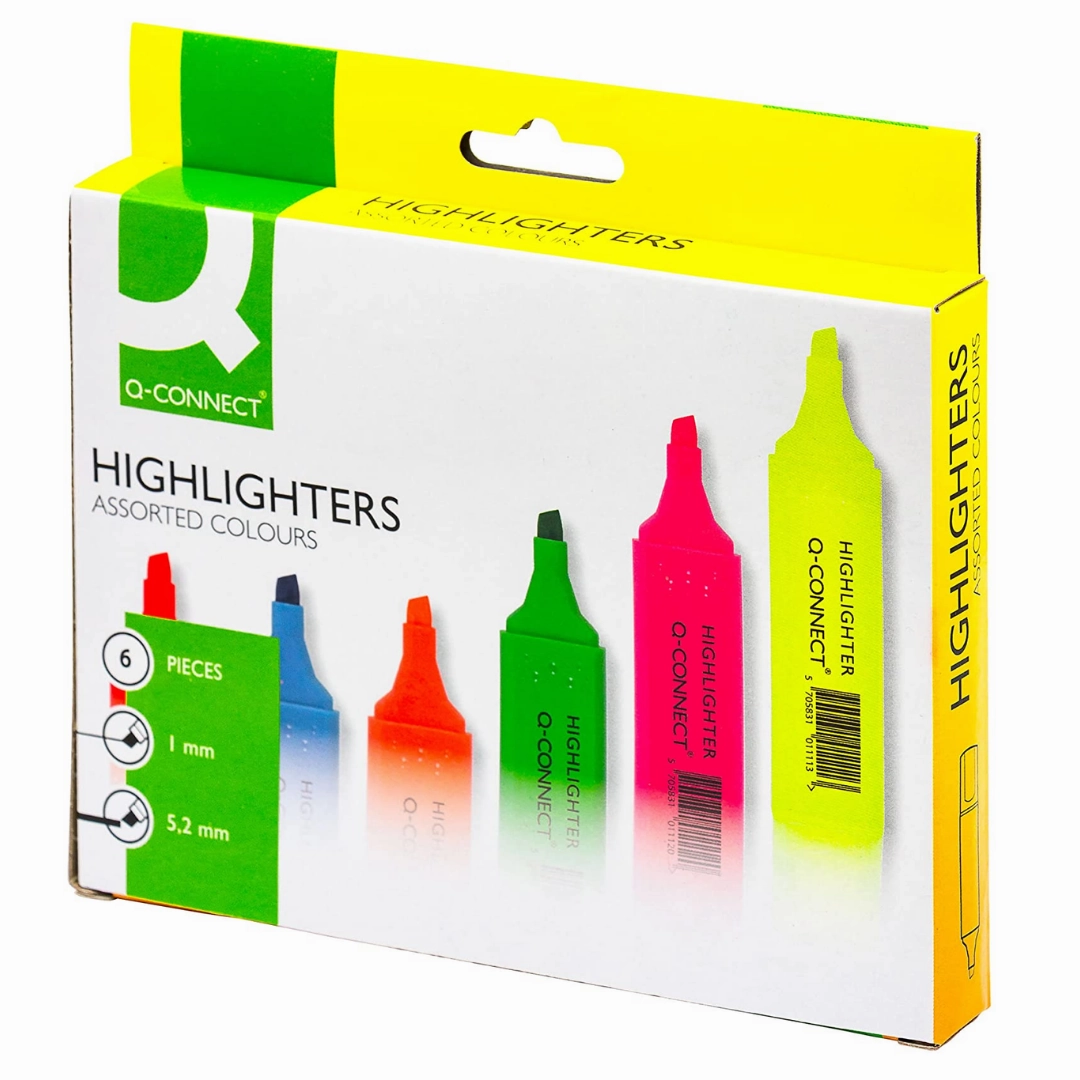 Vibrant Highlighter Pens Pack
