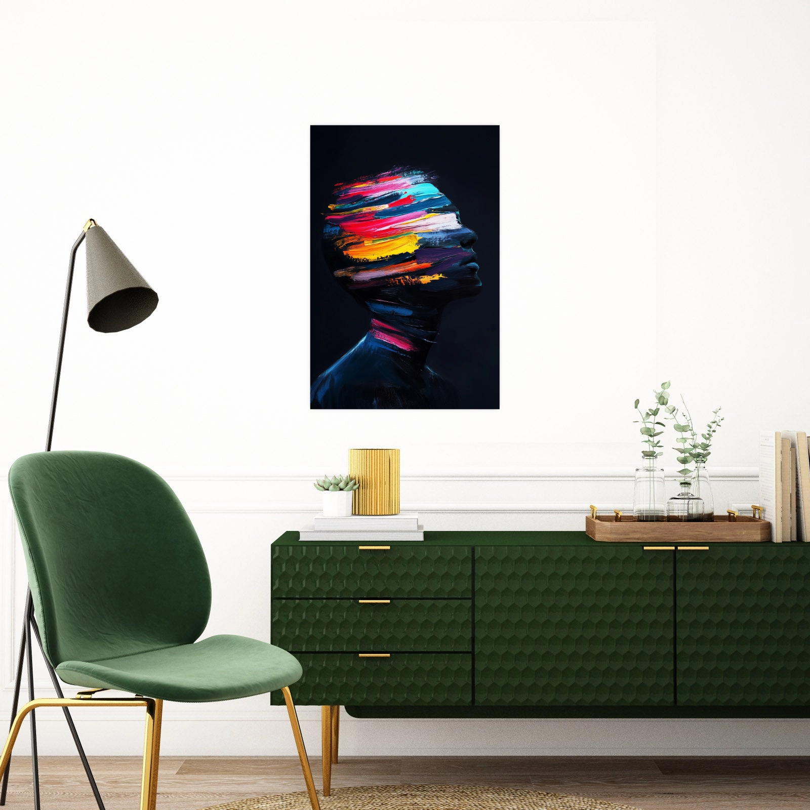 Vibrant man