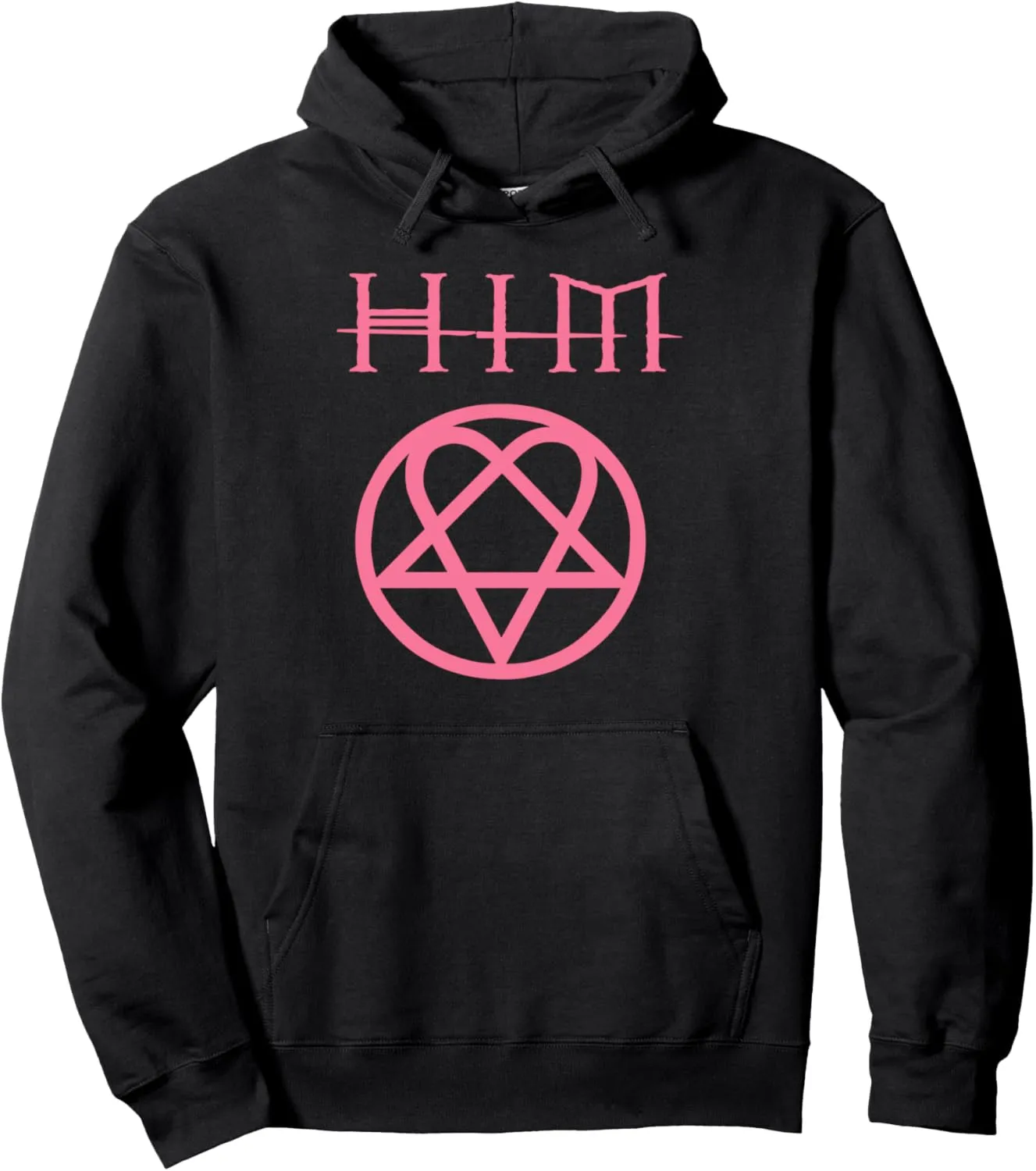Ville Valo – Pink HeartGram Pullover Hoodie