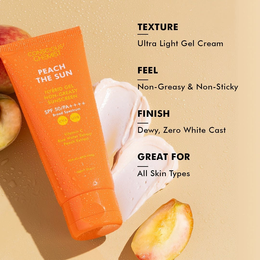 Vitamin C Sunscreen | SPF 50 PA     | Zero Whitecast | 50 gm