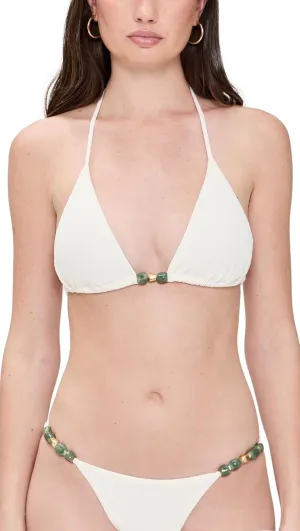 ViX Paula Hermanny Women's Firenze Kiana Triangle Bikini Top