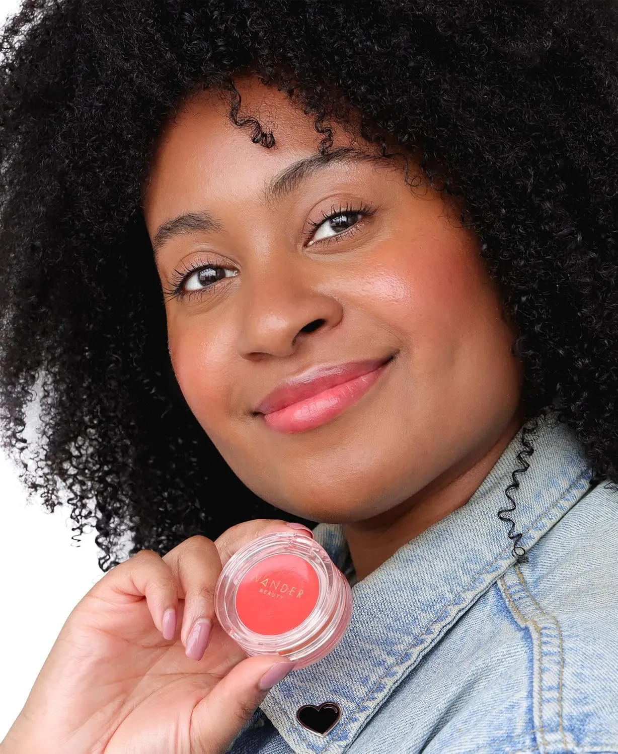 Wander Beauty Double Date Lip & Cheek - Be Mine/Swipe - 4-in-1 Cream Blush & Lip Tint - Blush, Lip Moisturizer, Lip Balm, & Eye Gloss - Multitasking Eye, Cheek, and Lip Makeup With Green Tea - 0.07 oz