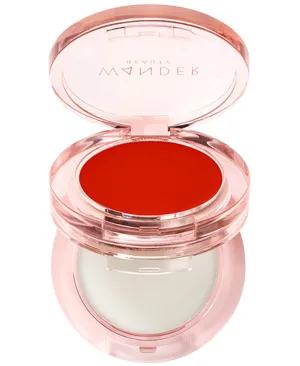 Wander Beauty Double Date Lip & Cheek - Be Mine/Swipe - 4-in-1 Cream Blush & Lip Tint - Blush, Lip Moisturizer, Lip Balm, & Eye Gloss - Multitasking Eye, Cheek, and Lip Makeup With Green Tea - 0.07 oz