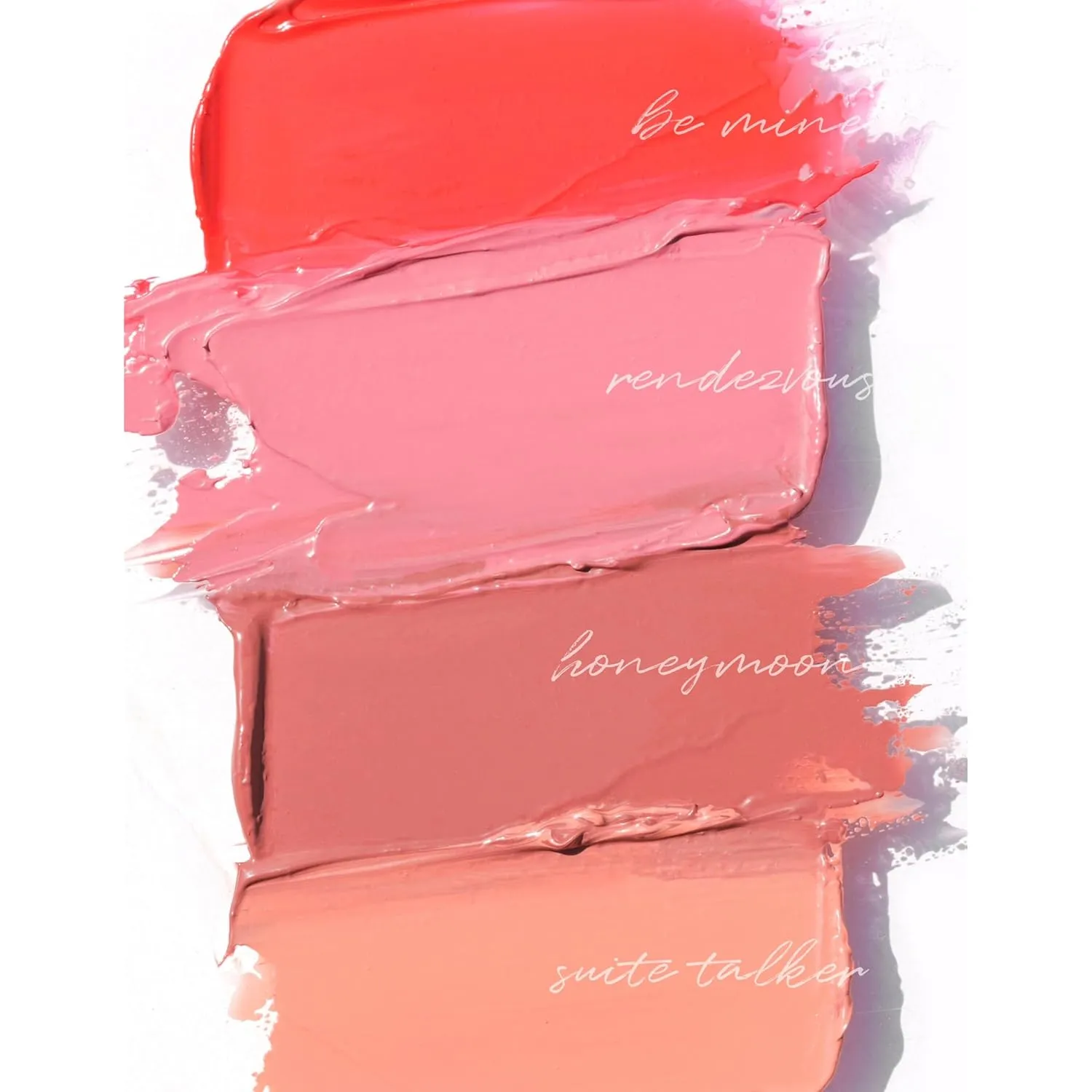 Wander Beauty Double Date Lip & Cheek - Be Mine/Swipe - 4-in-1 Cream Blush & Lip Tint - Blush, Lip Moisturizer, Lip Balm, & Eye Gloss - Multitasking Eye, Cheek, and Lip Makeup With Green Tea - 0.07 oz