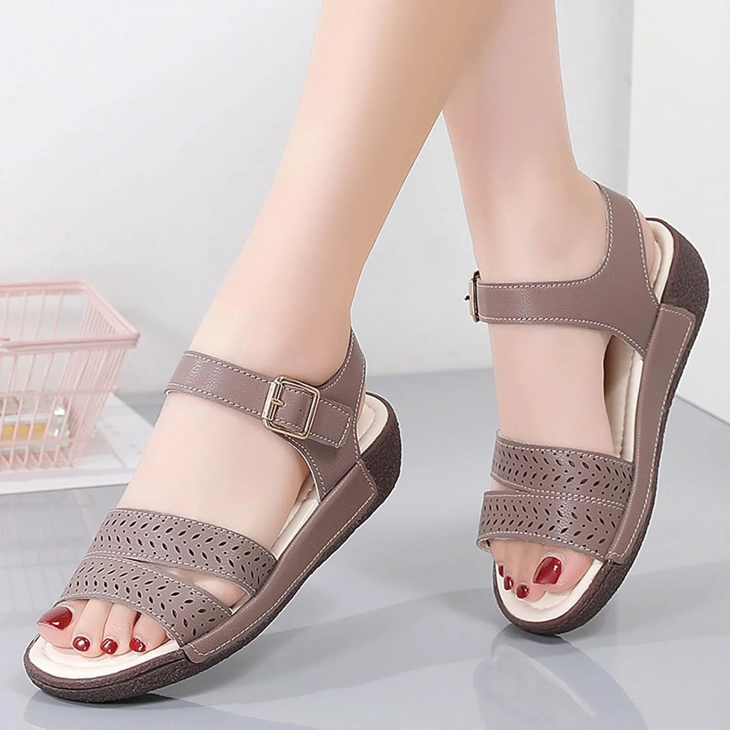 Wedges Shoes For Women Sandals With Arch Support Comfortable Sandals Women Flip Flops Water Shoes