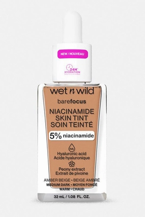 Wet N Wild  Bare Focus Niacinamide Skin Tint- Amber Beige