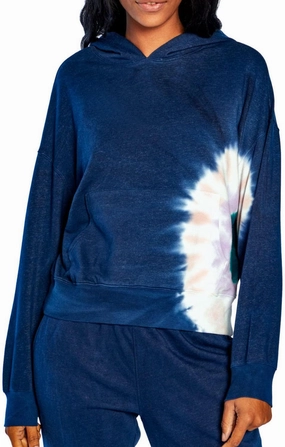 Wildfox Ladies' Tie Dye Hoodie Sweatshirt
