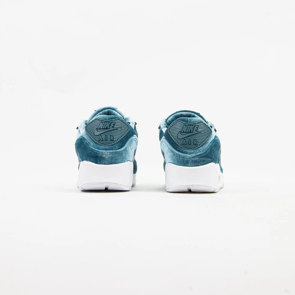 WMNS Nike Air Max 90 Premium Ash Green Silver White Sneaker Shoe Trainer