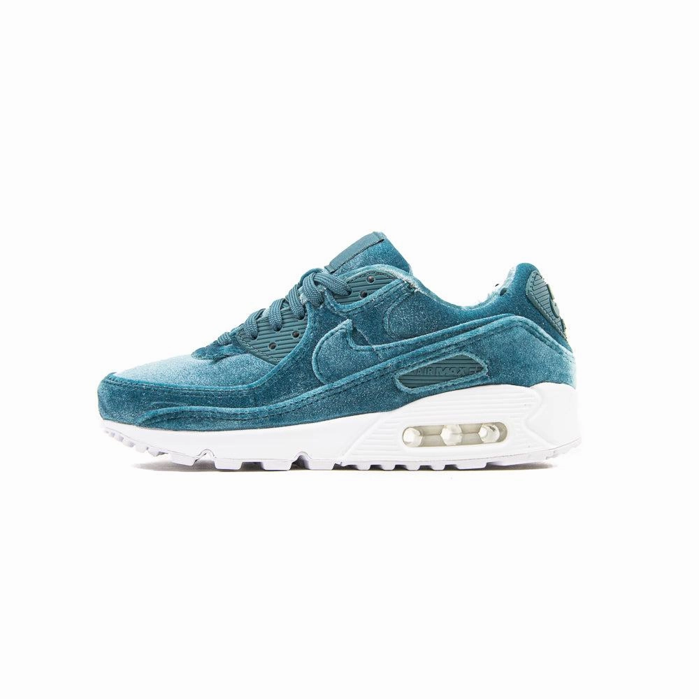 WMNS Nike Air Max 90 Premium Ash Green Silver White Sneaker Shoe Trainer