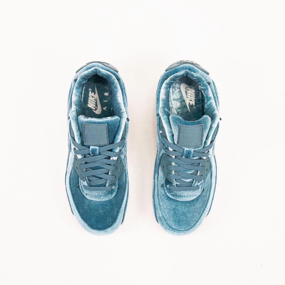WMNS Nike Air Max 90 Premium Ash Green Silver White Sneaker Shoe Trainer