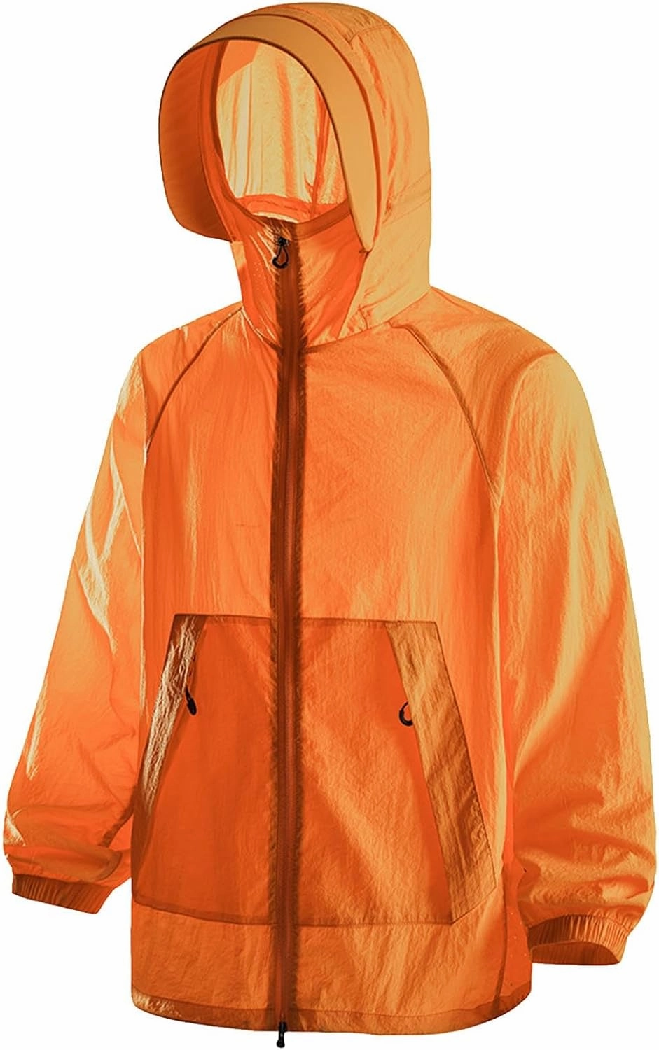 Women’s Outdoor Hiking UV Shirts Summer Sun Protection Jacket Long Sleeve UPF 50  Hooded Coat with Zip Pockets