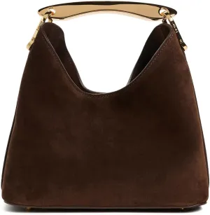 Women's Boomerang Small Suede Bag