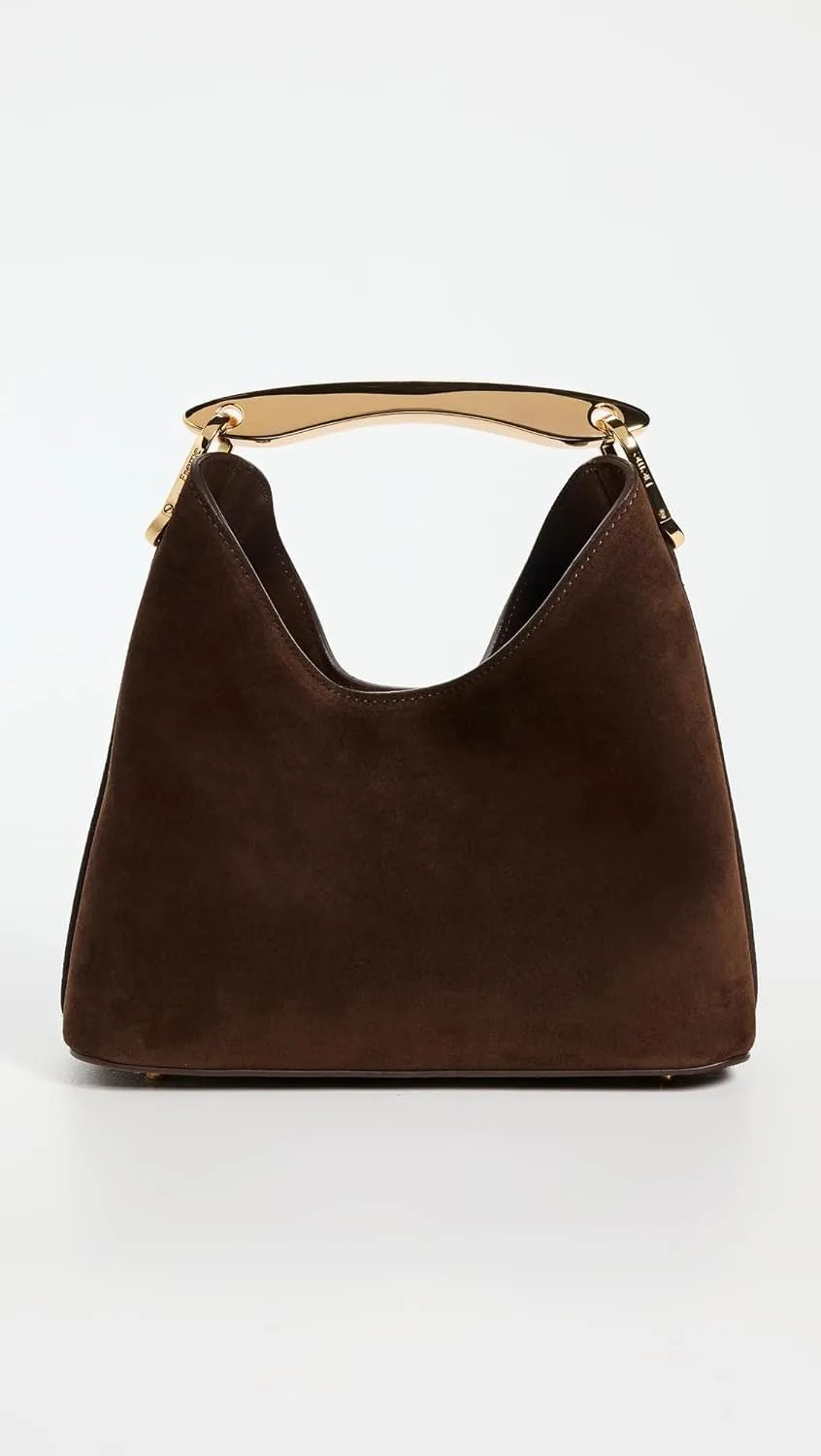 Women's Boomerang Small Suede Bag