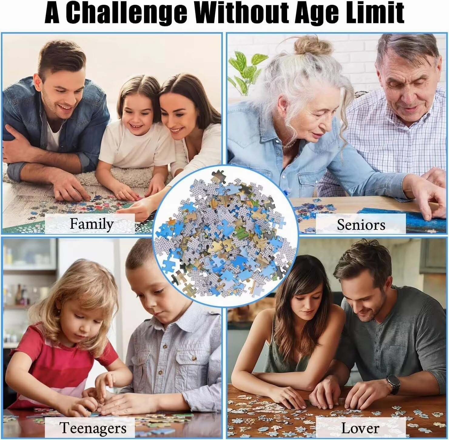 Wooden Puzzles Aquarium Bay Game Pieces for Whole Family to use time Home Wall Art or Perfectly Gifts 500 PCS