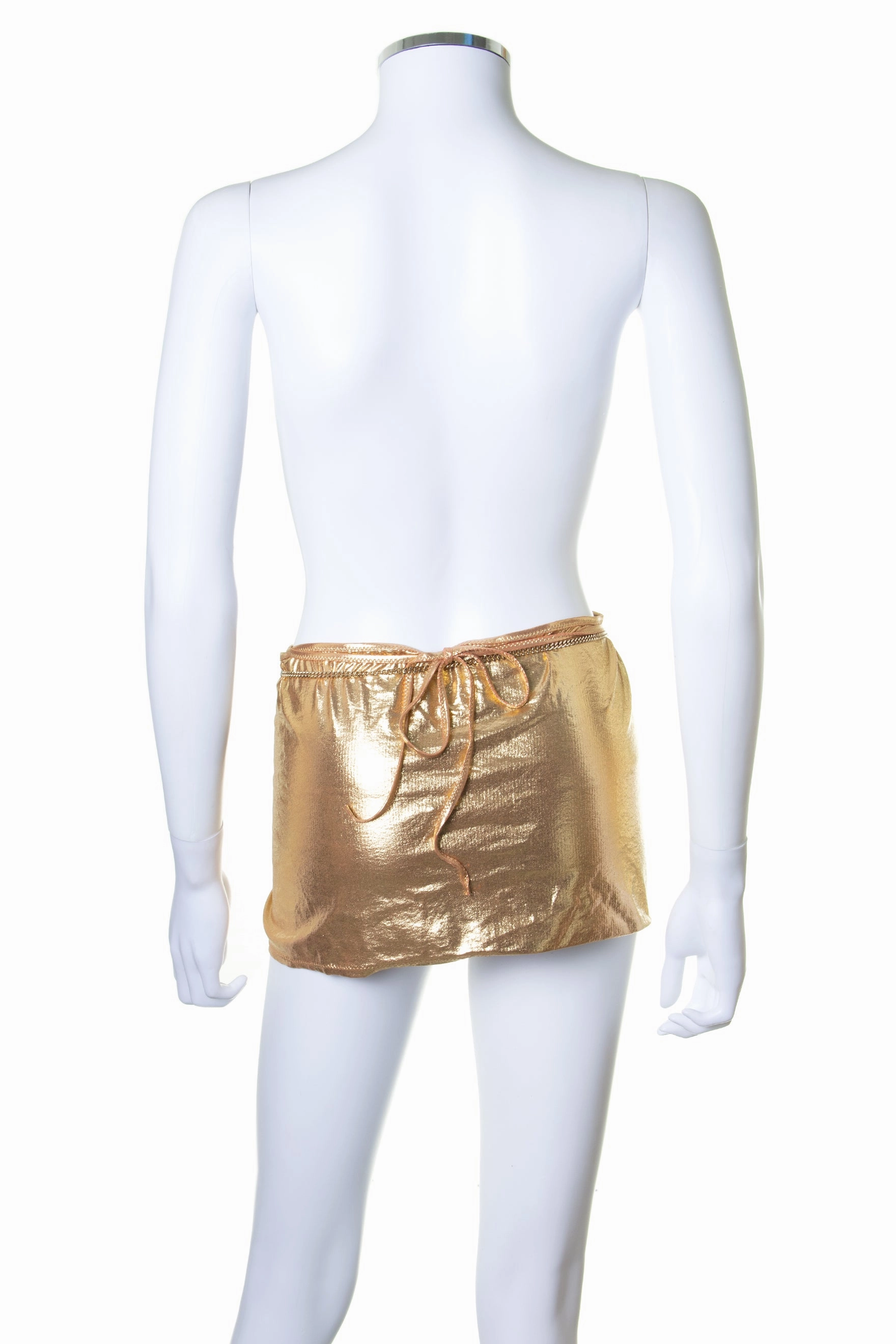 Wrap Skirt with Gun Chain