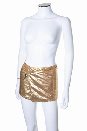 Wrap Skirt with Gun Chain