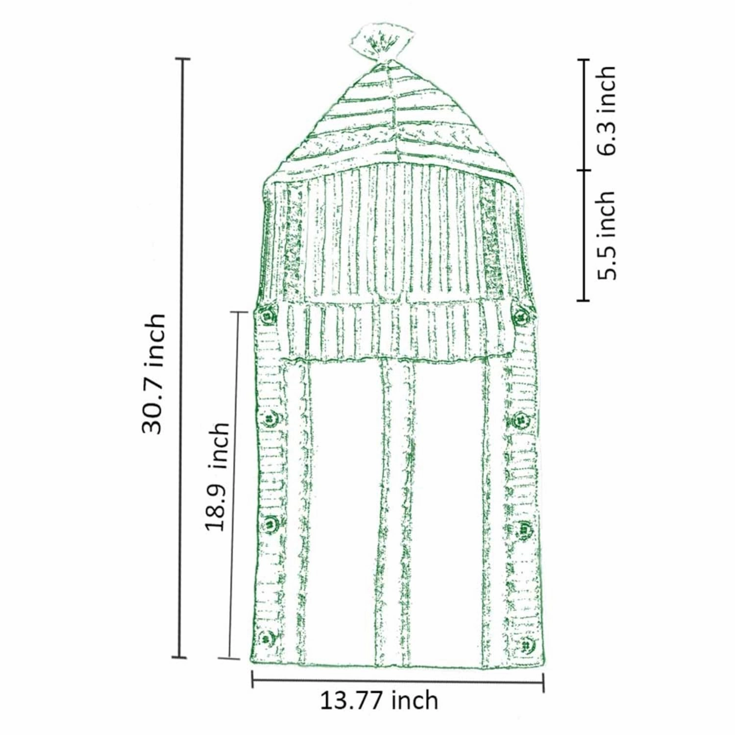XMWEALTHY Newborn Baby Wrap Swaddle Blanket Knit Sleeping Bag Receiving Blankets Stroller Wrap for Baby (Beige) (0-6 Month)