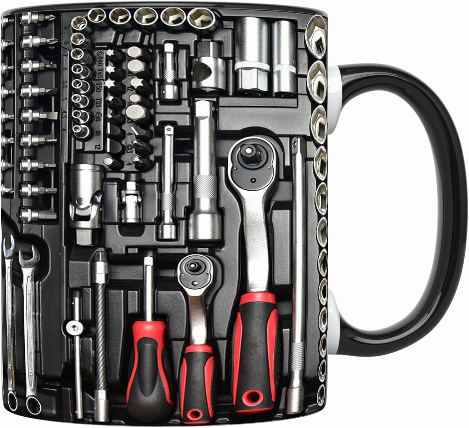 YouNique Designs Dad Mug from Daughter, Son or Wife, 11 Oz, Dad Mug, Cup for Dad who Wants Nothing, Coffee Mugs for Men who Have Everything, Husband Cup from Wife