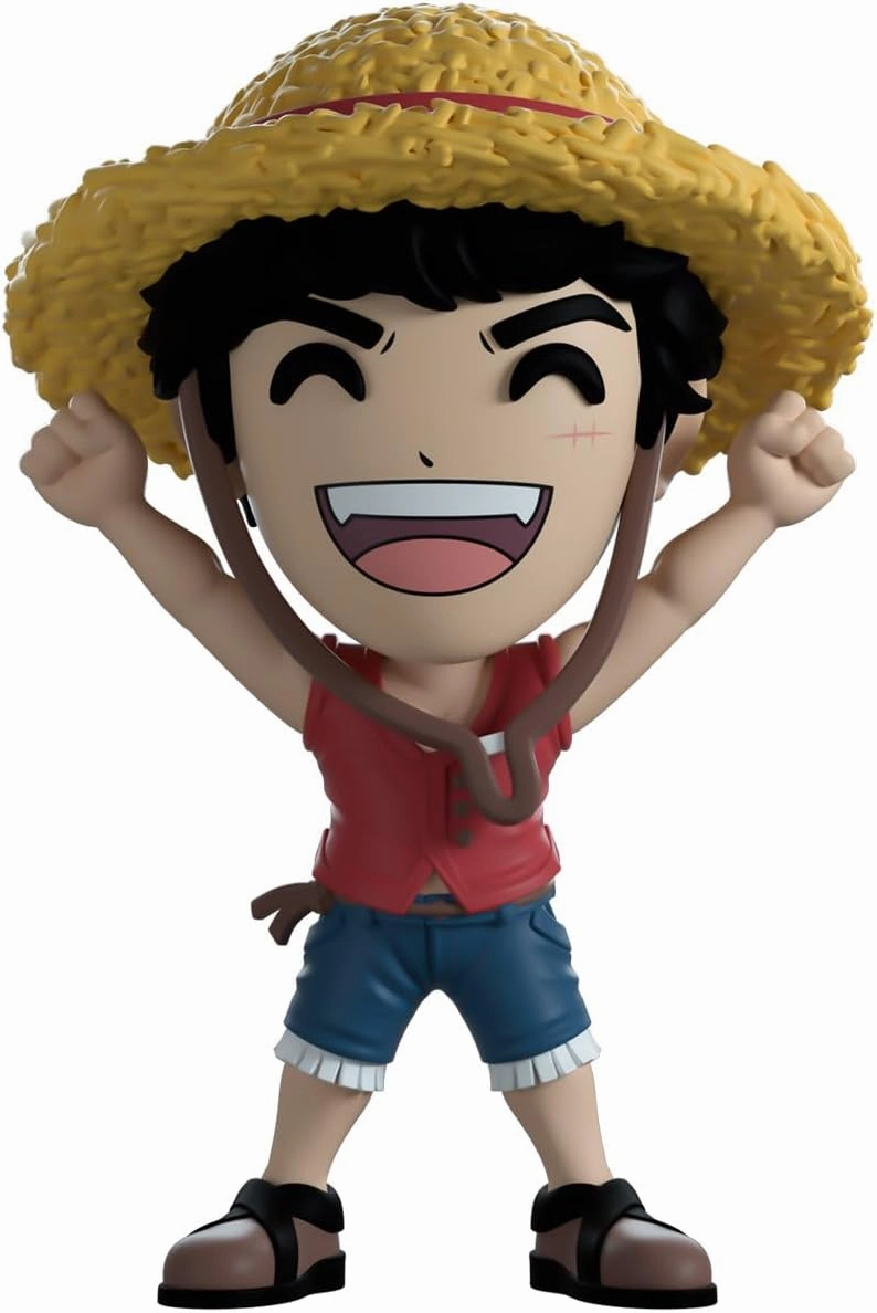 Youtooz One Piece Luffy 4.7" Vinyl Figure, Collectible Luffy from One Piece