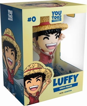 Youtooz One Piece Luffy 4.7" Vinyl Figure, Collectible Luffy from One Piece