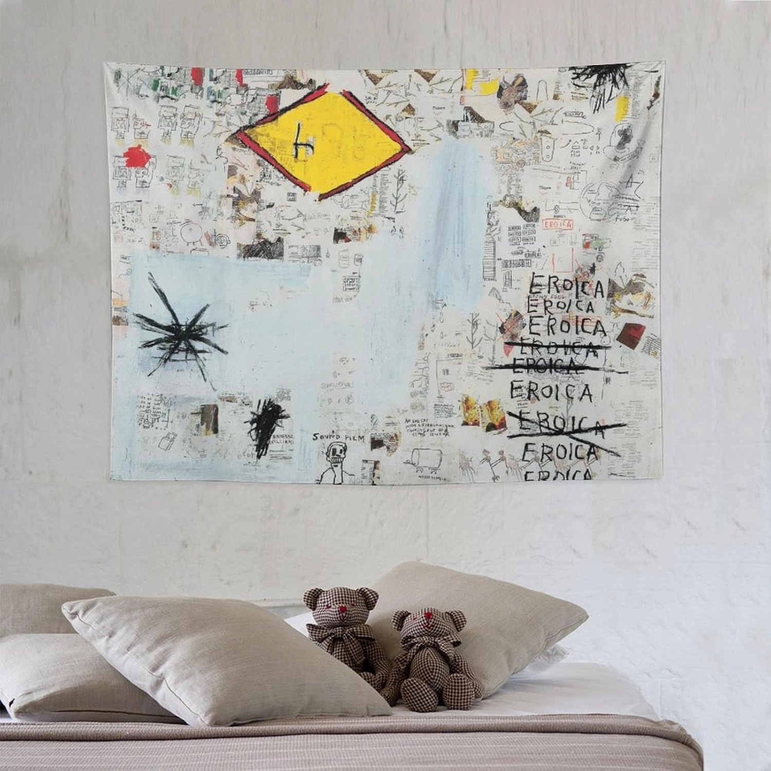 ZHXZYY Jean Michel Basquiat Eroica Ideal Birthday Or Holiday Gift30 x40