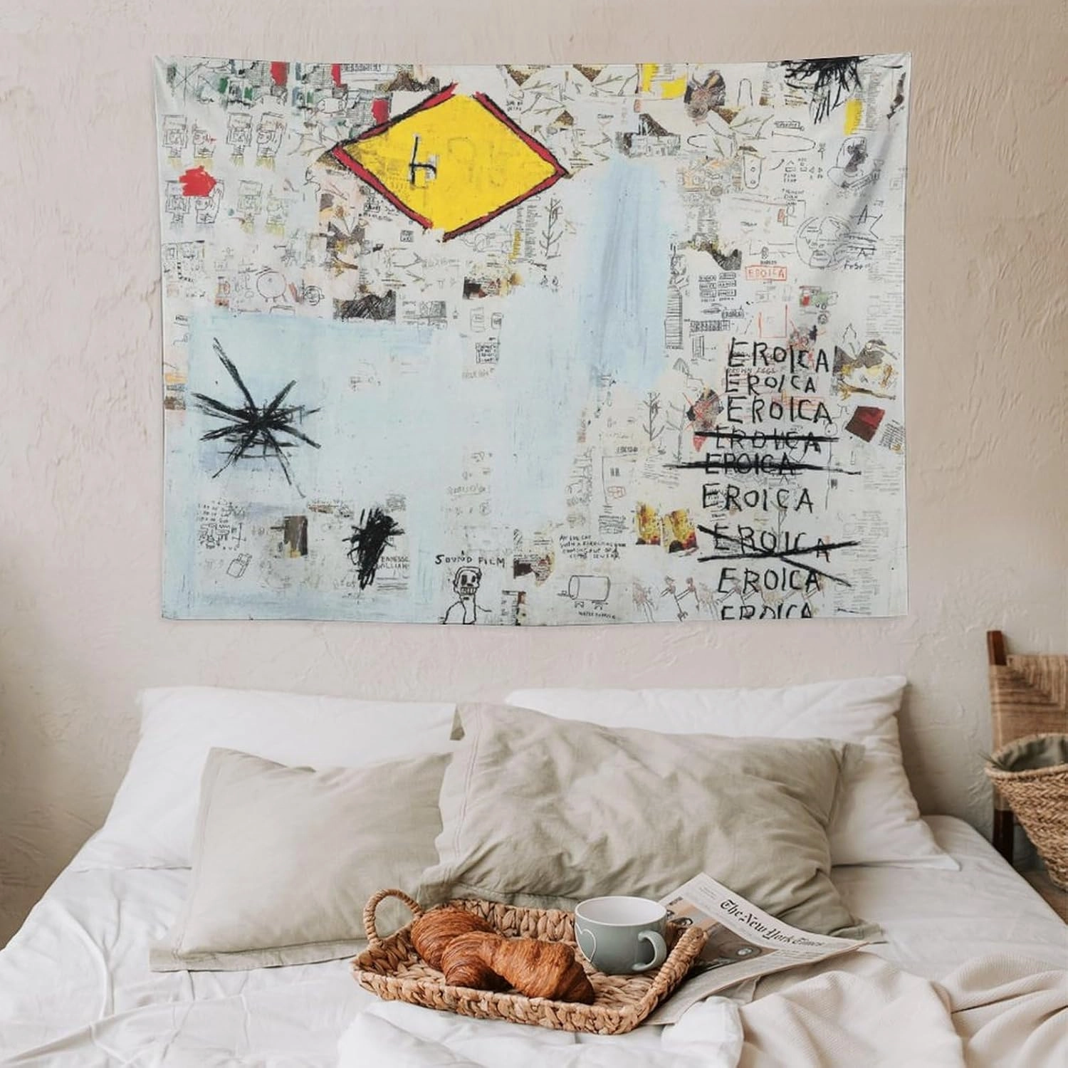 ZHXZYY Jean Michel Basquiat Eroica Ideal Birthday Or Holiday Gift30 x40