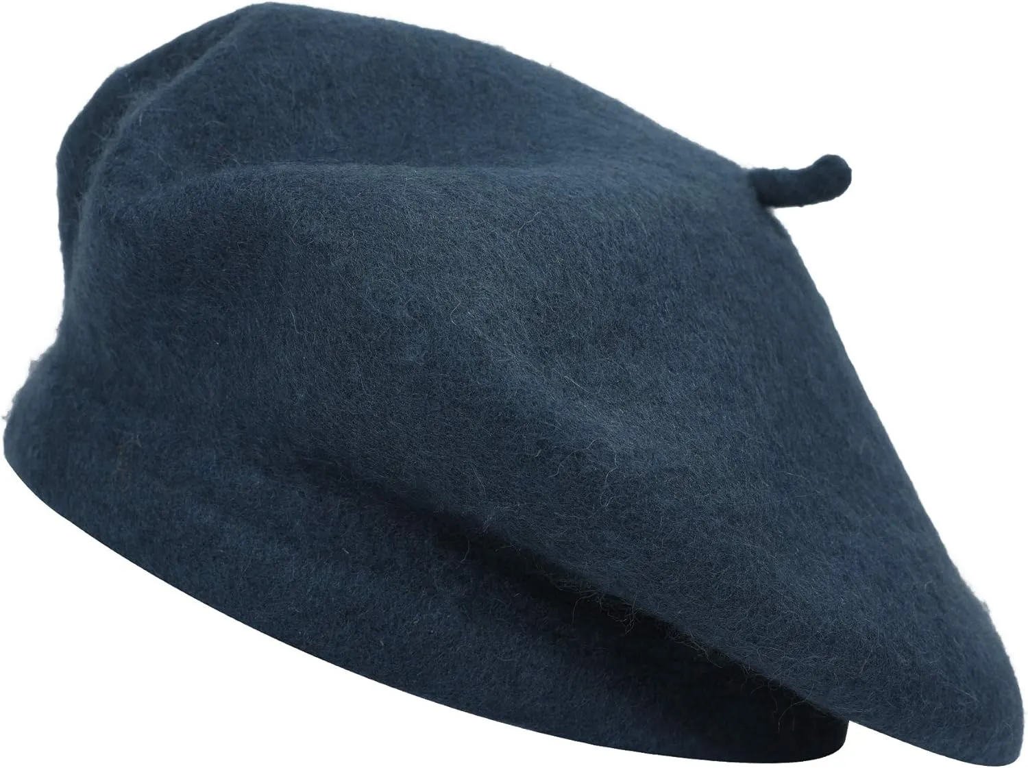 ZLYC Wool French Beret Hat Solid Color Beret Cap for Women Girls